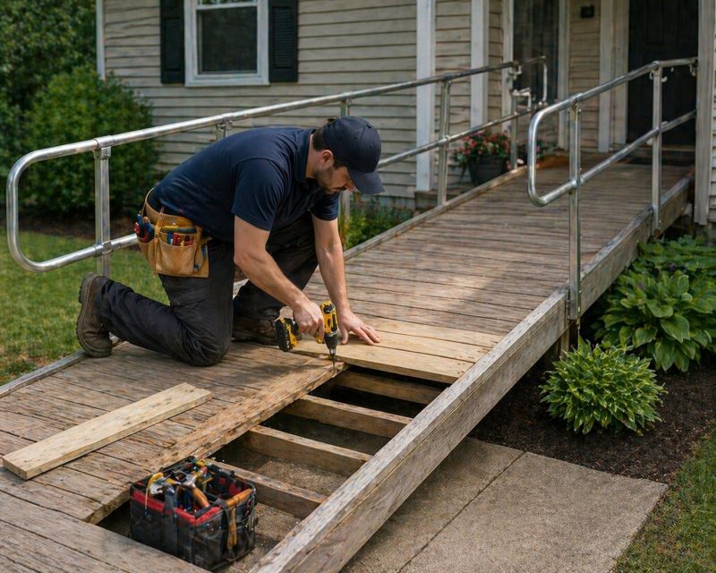Mobility Ramp Installation in Wilmington, NC